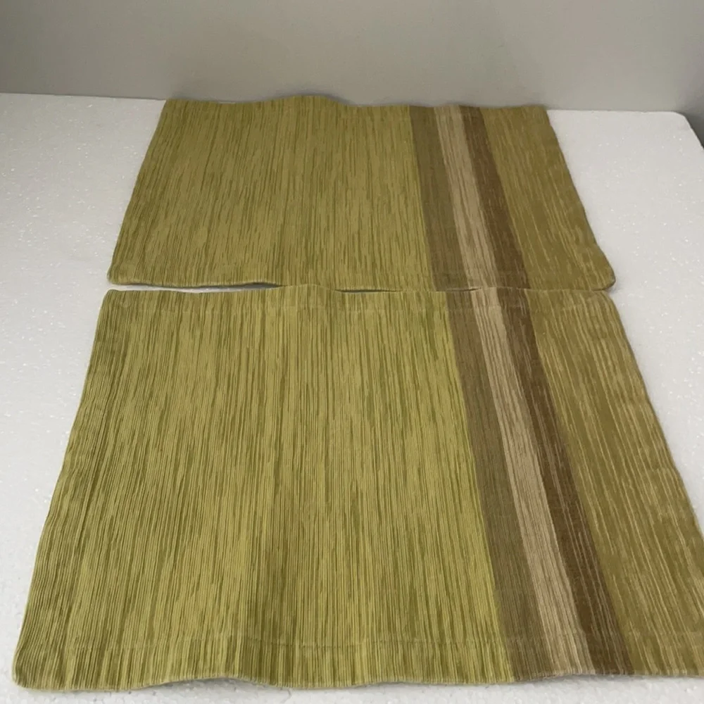 Crate & Barrel Fractions Placemats (7)
